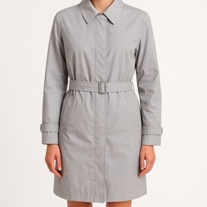 Express Gray Trench Coat Classic Style Junior 13/14